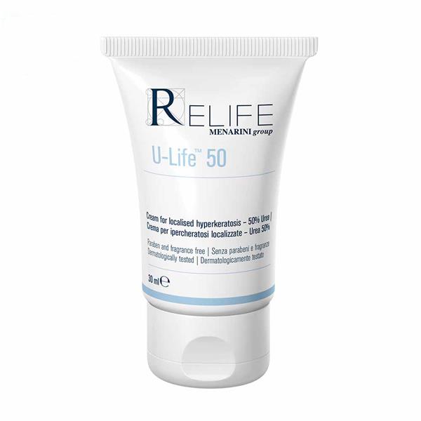 Relief U-Life 50 Hyperkertosis Cream from YourLocalPharmacy.ie