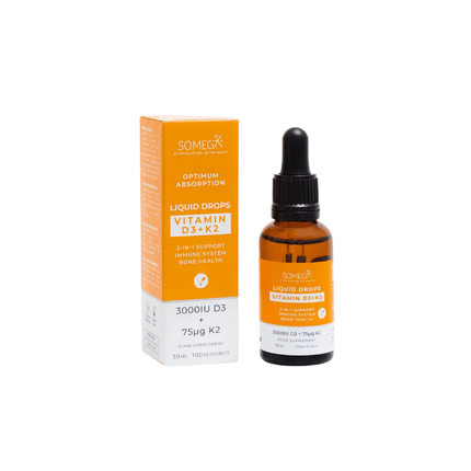 Somega Vitamin D+K Drops 30ml