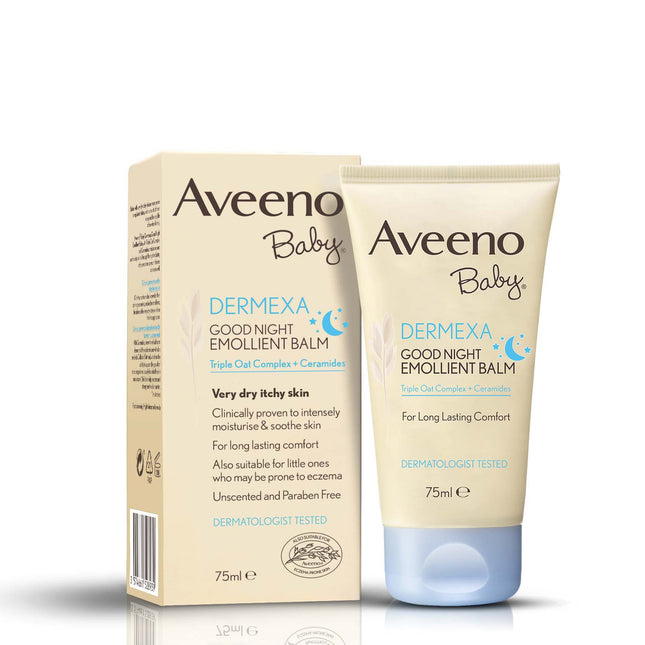 Aveeno Baby Dermexa Good Night Emollient Balm from YourLocalPharmacy.ie