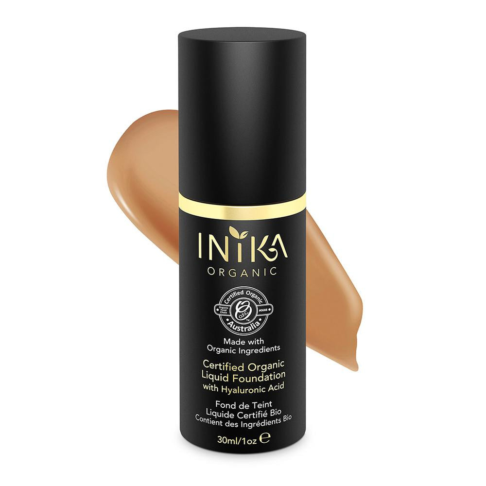 INIKA Certified Organic Liquid Foundation (Honey) from YourLocalPharmacy.ie