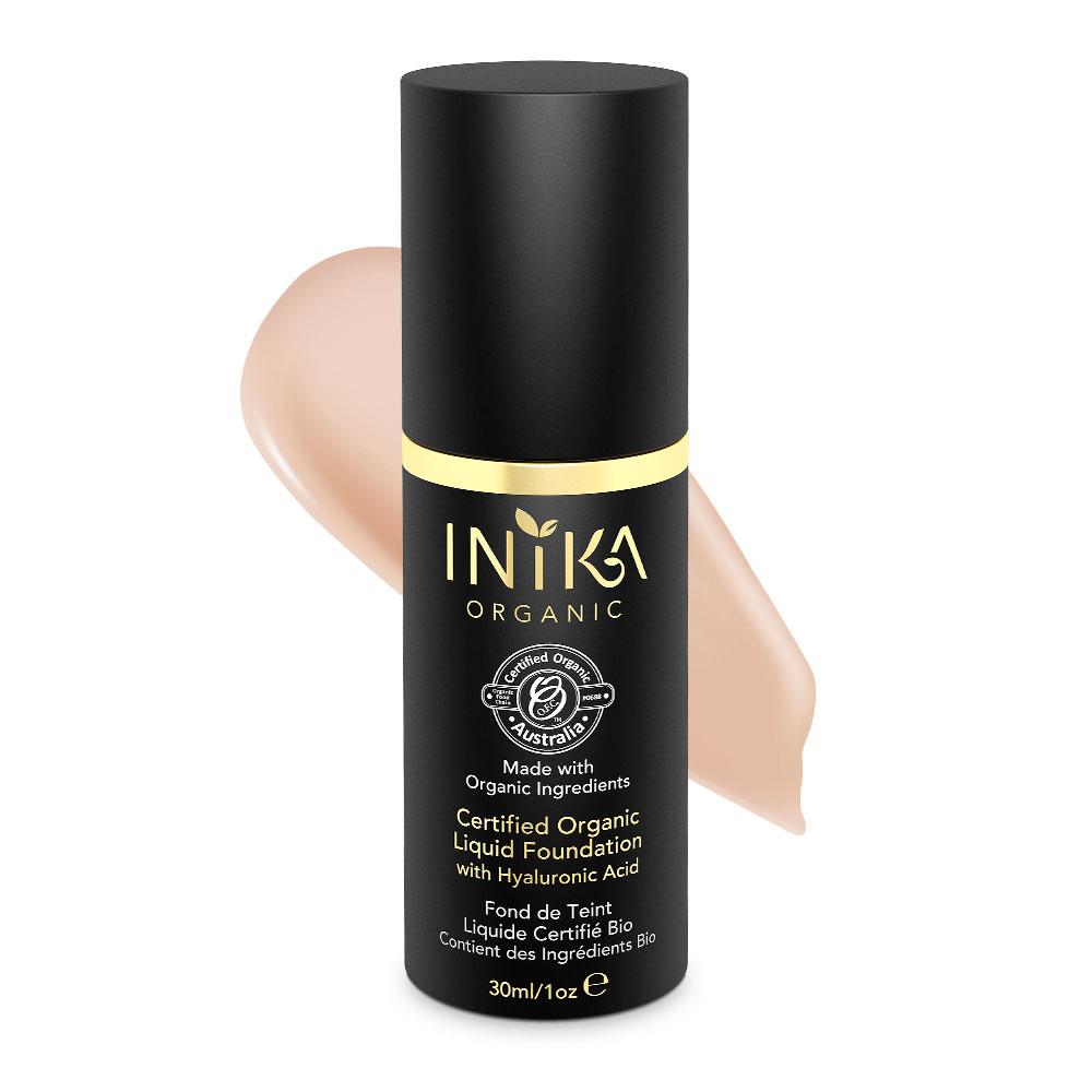 INIKA Certified Organic Liquid Foundation (Porcelain) from YourLocalPharmacy.ie