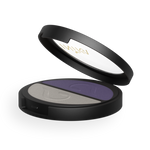 INIKA Certified Organic Pressed Mineral Eyeshadow Duo (Purple Platinum) from YourLocalPharmacy.ie