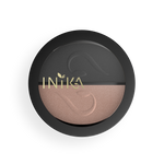INIKA Certified Organic Pressed Mineral Eyeshadow Duo (Black Sand) from YourLocalPharmacy.ie