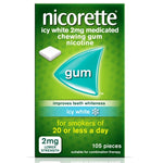 Nicorette 2mg Gum Icy White from YourLocalPharmacy.ie