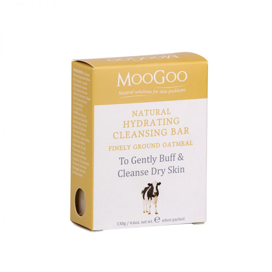 MooGoo Natural Hydrating Cleansing Bar Oatmeal from YourLocalPharmacy.ie