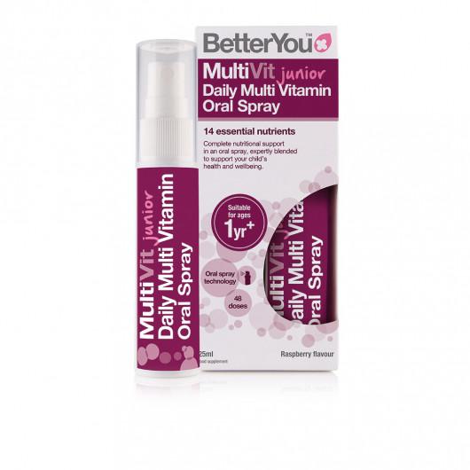 Better You MultiVit Junior Oral Spray brought to you by YourLocalPharmacy.ie