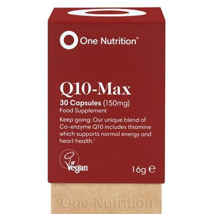One Nutrition Q10 Max - 30 Caps from YourLocalPharmacy.ie