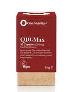 One Nutrition Q10 Max - 30 Caps from YourLocalPharmacy.ie