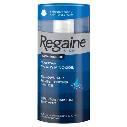 Regaine For Men Extra Stregth Foam 5% Single Pack from YourLocalPharmacy.ie