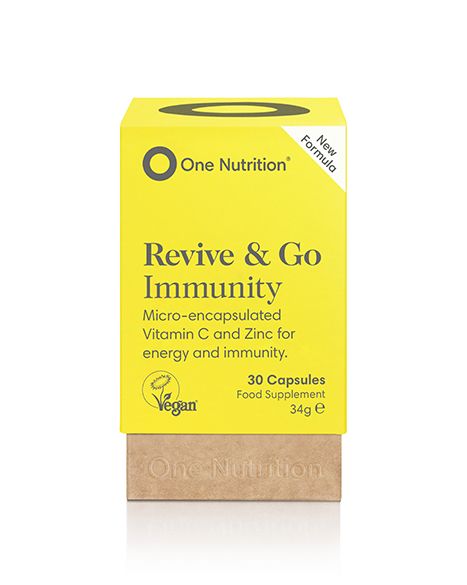 One Nutrition Revive Immunity Vit C & Zinc Capsules from YourLocalPharmacy.ie