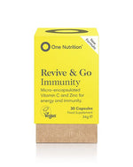 One Nutrition Revive Immunity Vit C & Zinc Capsules from YourLocalPharmacy.ie