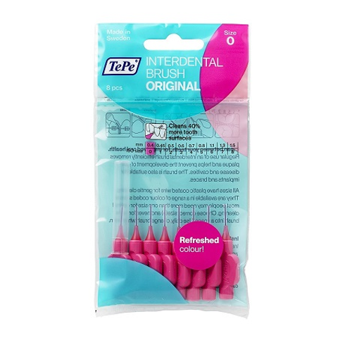 Tepe Interdental Brushes Pink 0.4mm from YourLocalPharmacy.ie