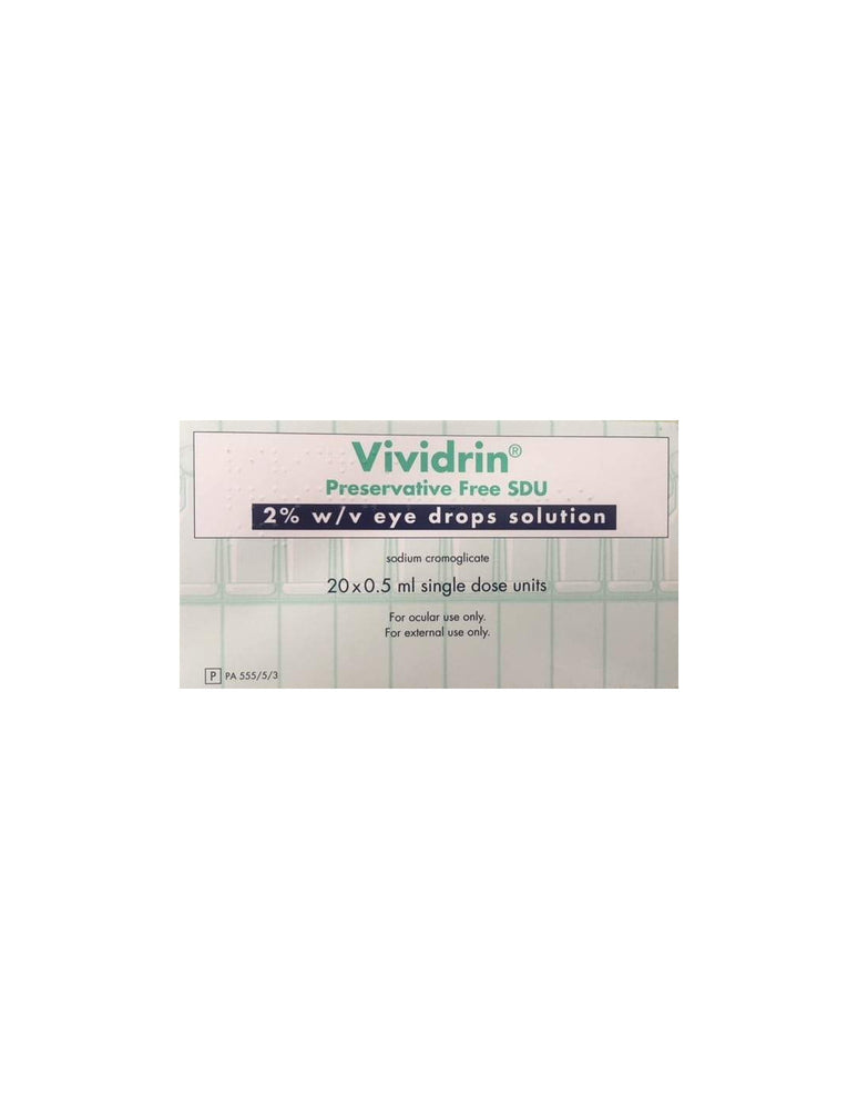 Vividrin Allergy SDU Eye Drops from YourLocalPharmacy.ie
