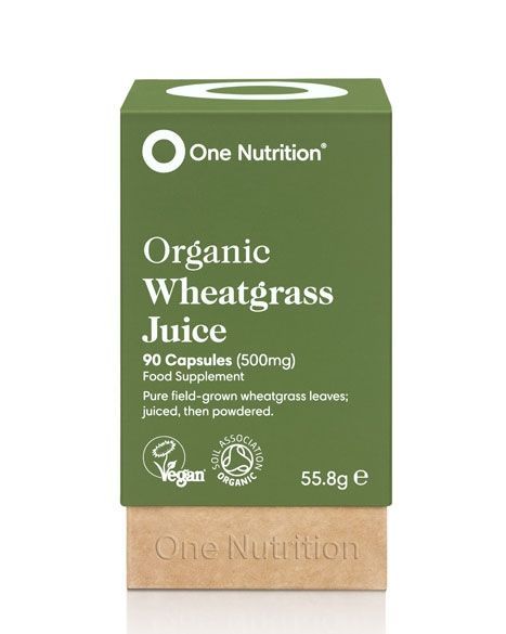 One Nutrition Organic Wheatgrass Juice -90s Capsules from YourLocalPharmacy.ie